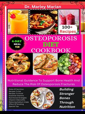 cover image of OSTEOPOROSIS DIET COOKBOOK